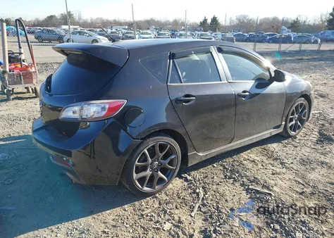 2013 Mazda Mazdaspeed3 Touring из США, поврежденный, VIN JM1BL1L46D1831300